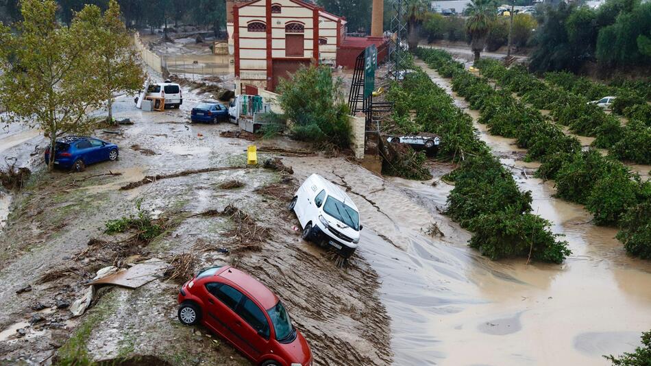 Unwetter in Spanien