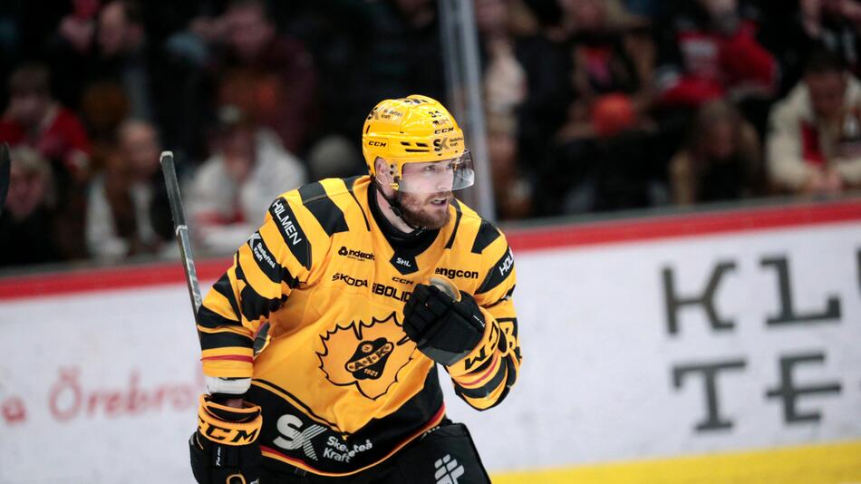 Tom Kühnhackl holt 2023 mit dem Skellefteå AIK in Schweden die Eishockey-Vizemeisterschaft