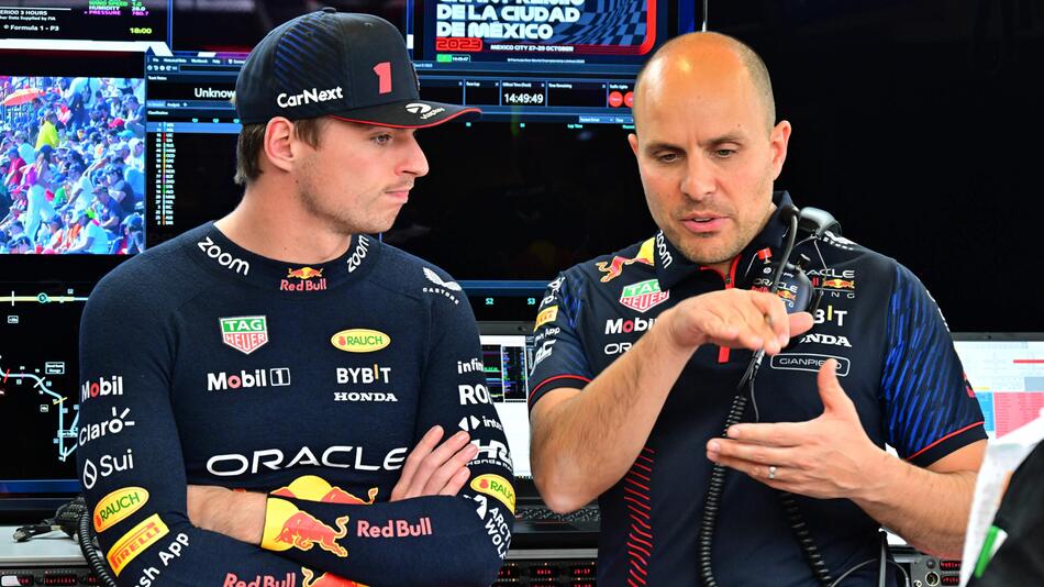 Max Verstappen und Gianpiero Lambiase