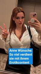 Anne Wünsche: So viel verdient sie mit Erotikcontent