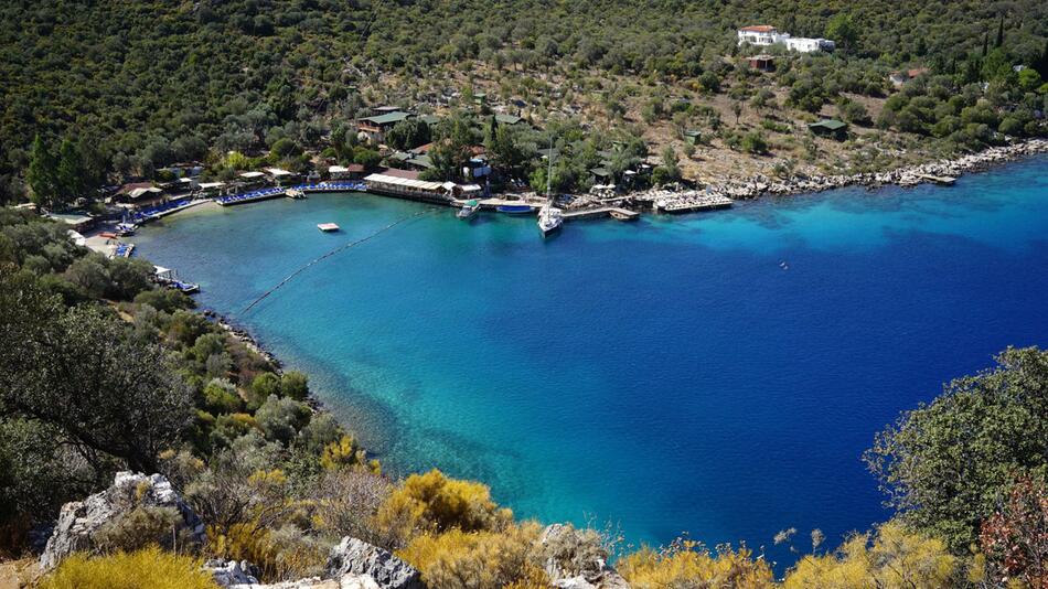 Bucht bei Kas, Türkei