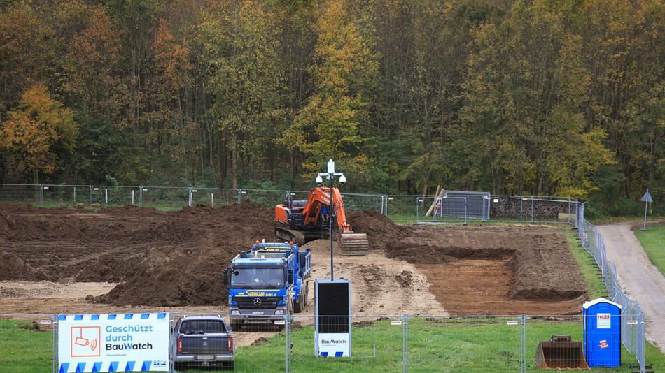 Arbeiten zur Gassuche in Reichling begonnen