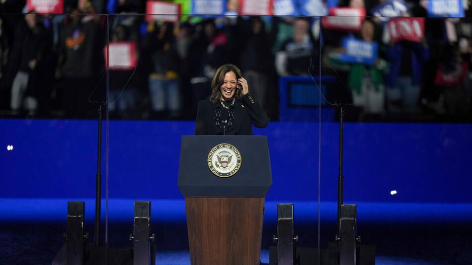 Wahlkampf in den USA - Harris in Pittsburgh, Pennsylvania