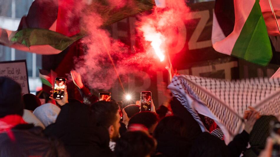 Propalästinensische Demonstration in Berlin