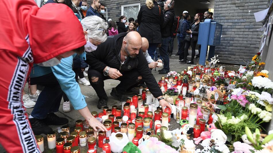 Memorial for Solingen five dead children