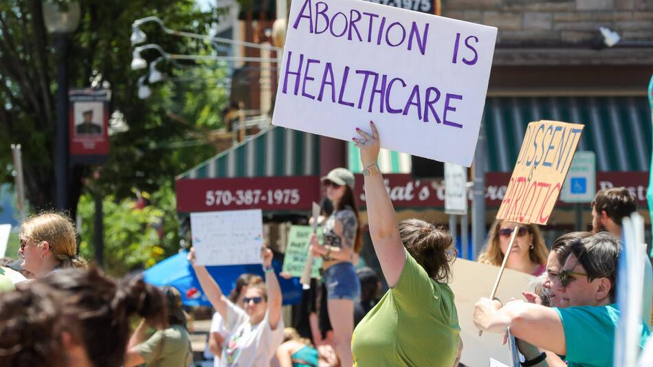 Demo, Abtreibunsggesetz, USA