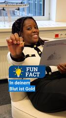 Fun Fact: Gold im Blut