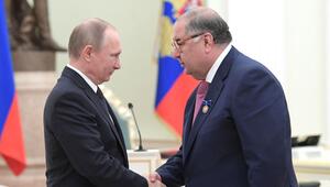 Wladimir Putin und Alischer Usmanow