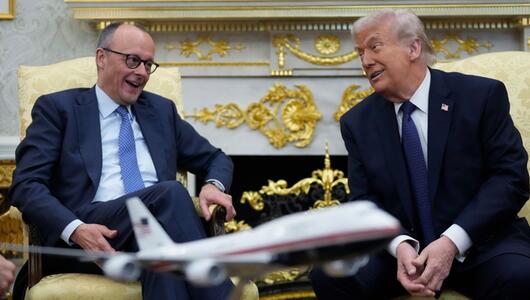 US-Präsident Trump empfängt Bundeskanzler Merz
