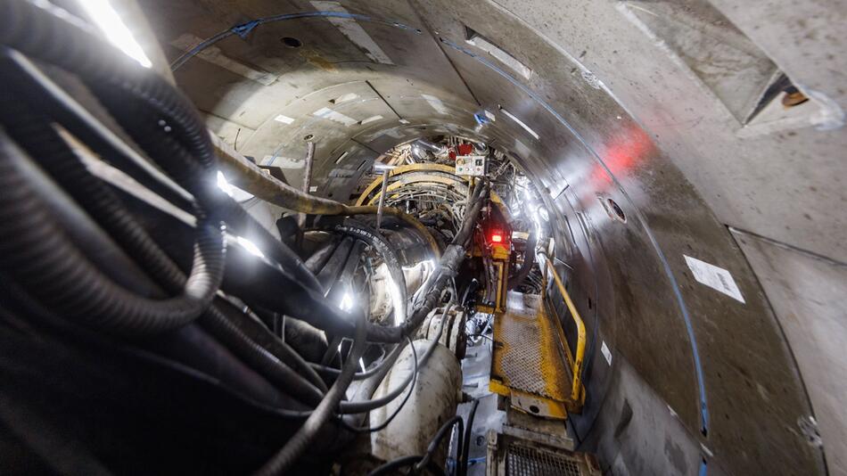 Tunnelbohrmaschine "Hermine" in Hamburg