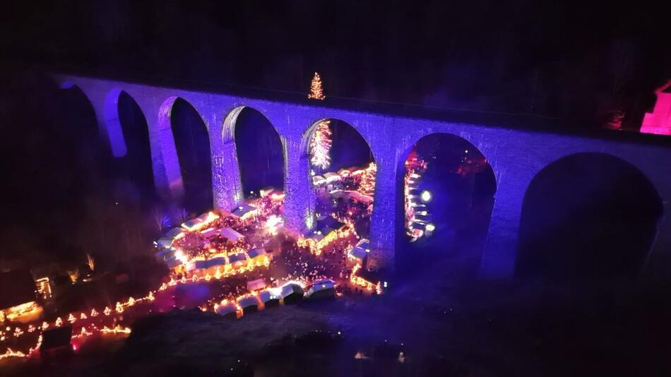 Ravennaschlucht: Der wohl viralste Weihnachtsmarkt