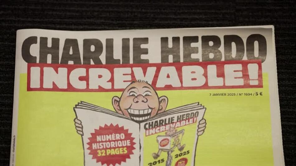 Charlie Hebdo: Frankreich gedenkt der Opfer des Anschlags von 2015