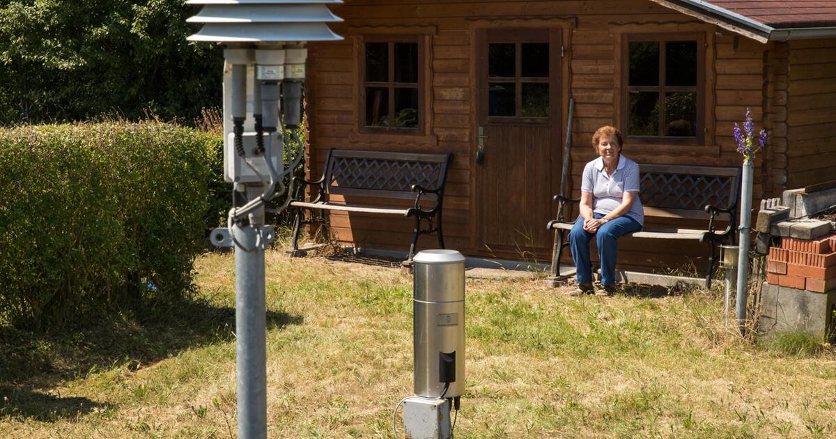 Oma Magdalenas Garten in Kitzingen Der heißeste Ort Deutschlands 1&1
