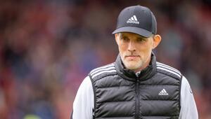 Bayern Münchens Cheftrainer Thomas Tuchel vor dem Testspiel gegen die AS Monaco in Unterhaching