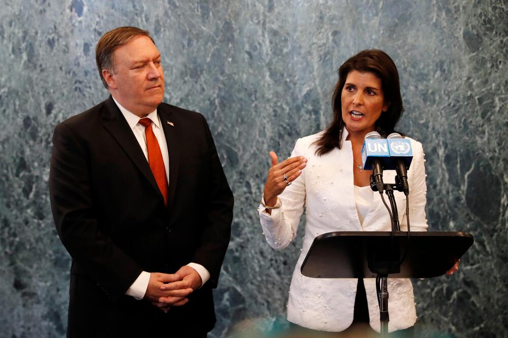 Mike Pompeo und Nikki Haley