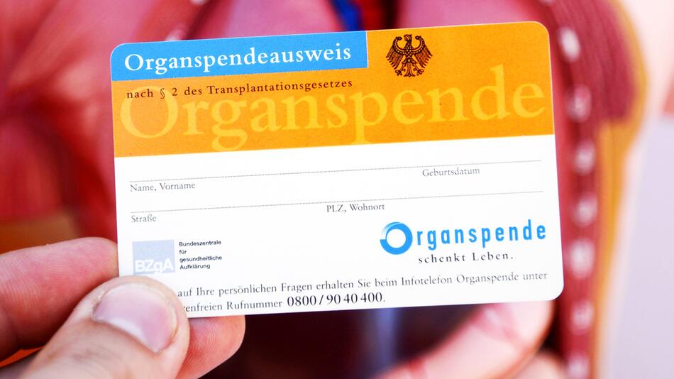 Leichter Rückgang bei Organspenden