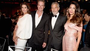 So unterstützen die Clooneys Cindy Crawford und Rande Gerber