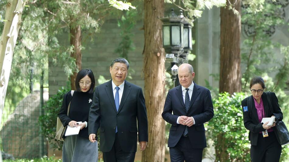 Kanzler Scholz in China