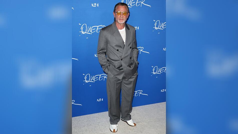 Daniel Craig präsentierte sich bei der "Queer"-Premiere in L.A.