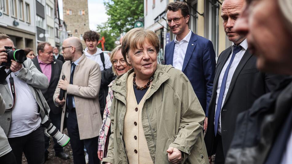 Angela Merkel in Bad Münstereifel