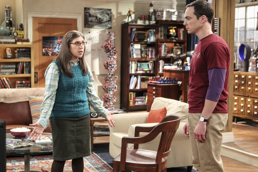 Amy Farrah Fowler, Mayim Bialik, Sheldon Cooper, Jim Parsons, The Big Bang Theory