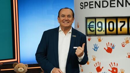 RTL-Spendenmarathon: Mehr als 23 Millionen Euro für den guten Zweck