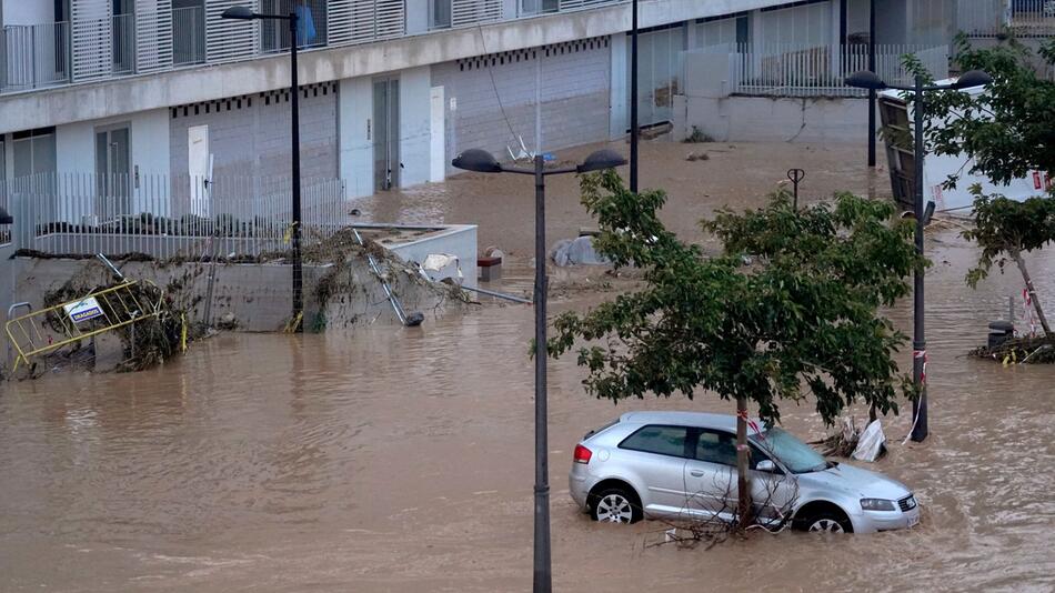 Überschwemmung in Valencia