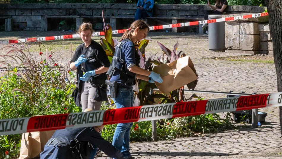 Ermittlungen im Alten Botanischen Garten in München