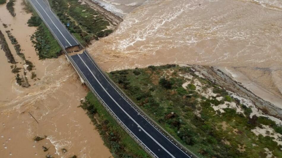 Überschwemmungen auf Sardinien