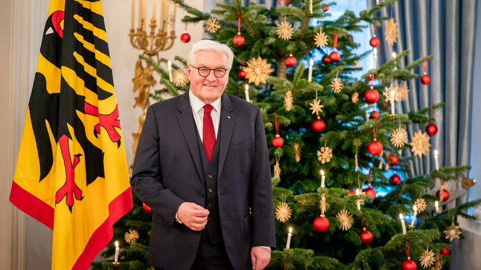 Photo session for the Christmas address of the Federal President