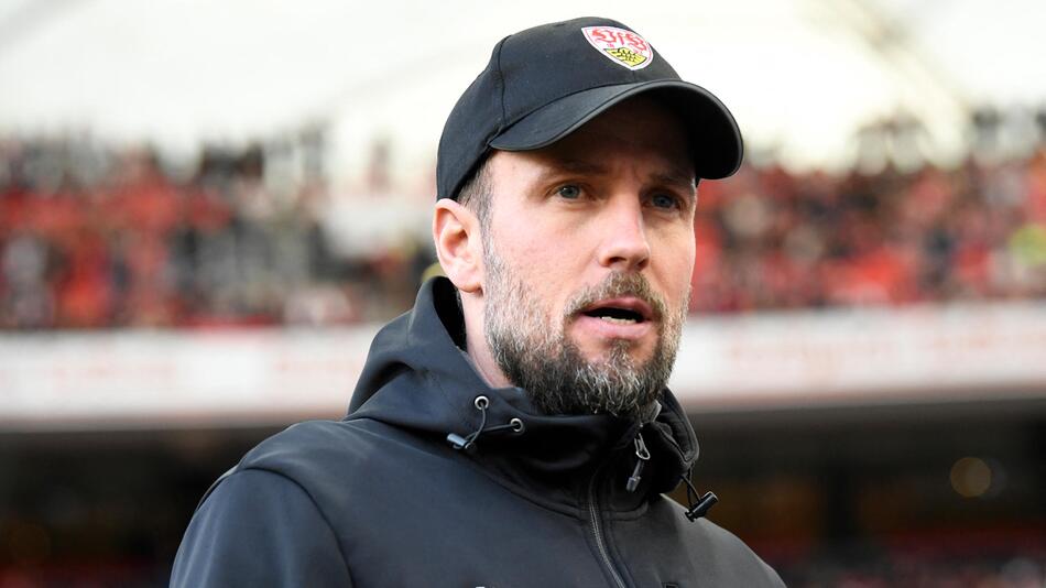 Stuttgarts Trainer Sebastian Hoeneß vor dem Heimspiel gegen Mainz 05