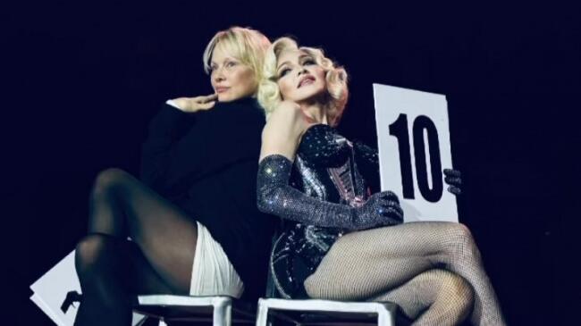 Pamela Anderson und Madonna