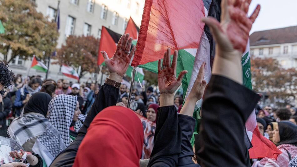 Nahostkonflikt - Demonstration in Berlin