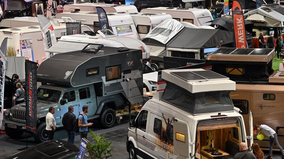 Messe "Reisen und Caravan"