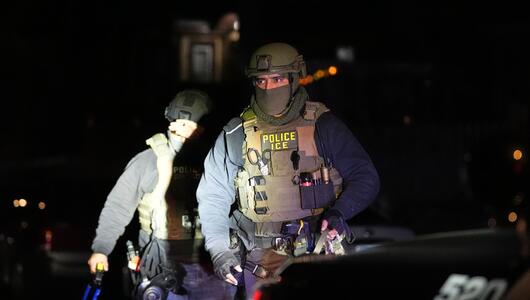 Bundesbeamte der US-Einwanderungsbehörde ICE 