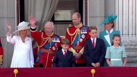 Prunkvolle Geburtstagsparade für König Charles