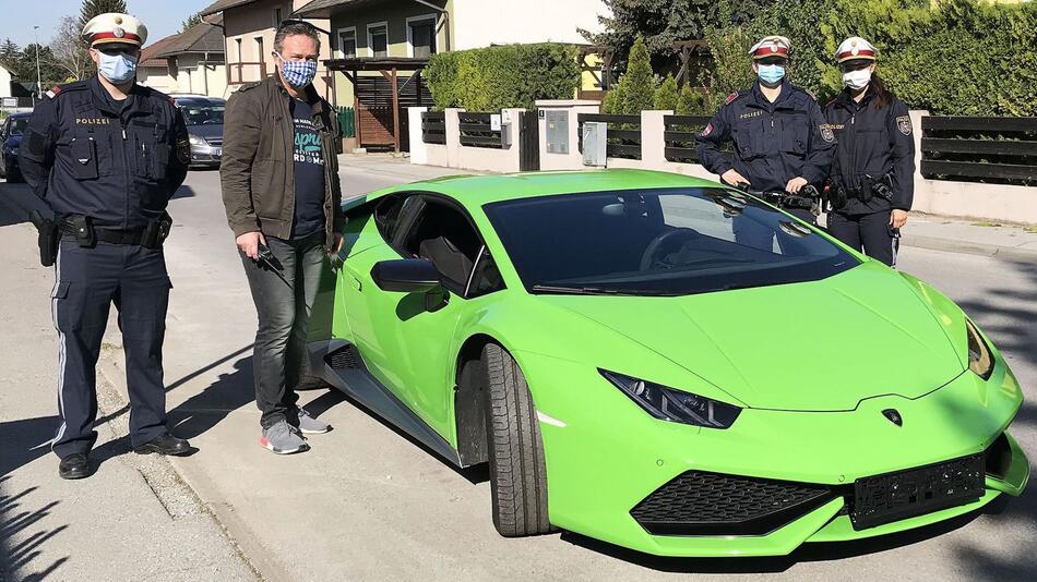 In Deutschland gestohlener Lamborghini sichergestellt