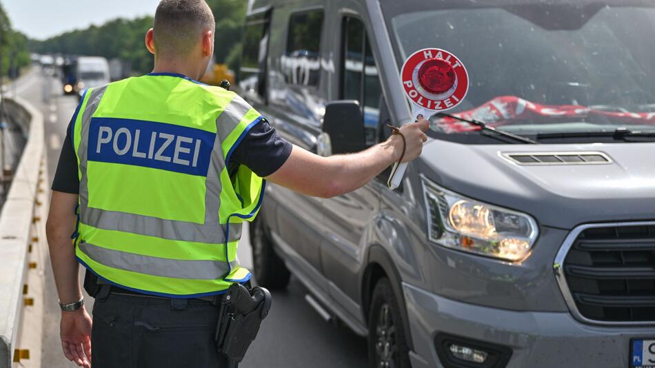 Bundespolizei kontrolliert an der deutsch-polnischen Grenze