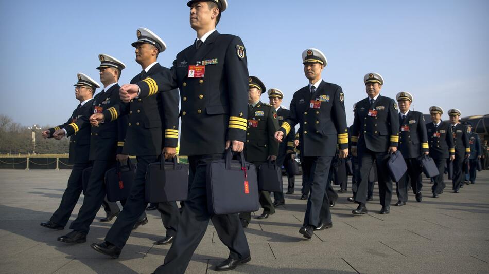 Vor Plenarsitzung des chinesischen Volkskongresses