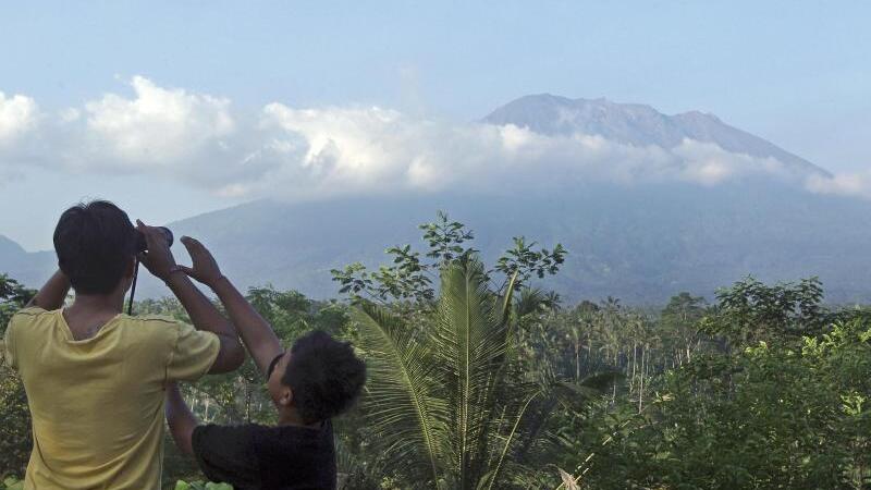 Vulkan auf Bali