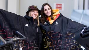 Team Deutschland beim Einkleiden für die Olympischen Winterspiele 2026