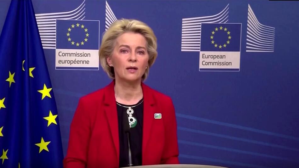 Ursula von der Leyen hat sich im Ukraine-Russland-Konflikt zu Wort gemeldet.