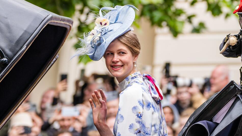 Am 15. Juni strahlte Lady Louise Windsor bei "Trooping the Colour".