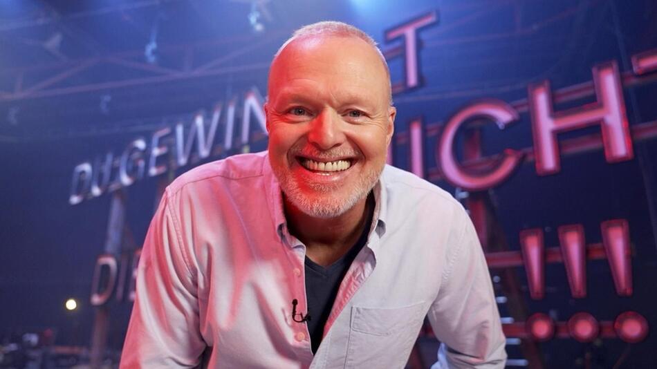 "Du gewinnst hier nicht die Million bei Stefan Raab": Stefan Raab in seinem neuen Studio.