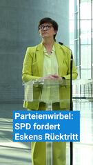 Parteienwirbel - SPD fordert Eskens Rücktritt