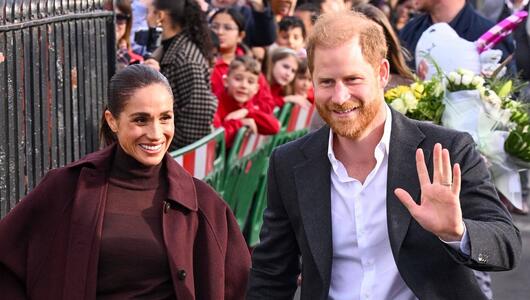 Prinz Harry und Herzogin Meghan bei ihrem ersten gemeinsamen Termin seit dem Umzug.
