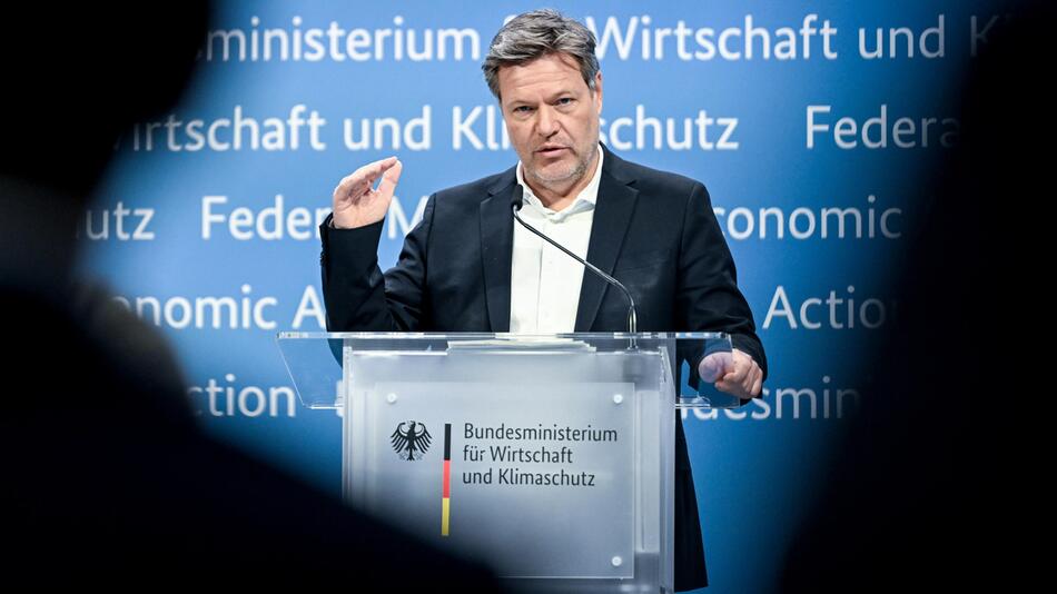 Bundeswirtschaftsminister Robert Habeck (Bündnis 90/Die Grünen) 