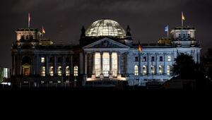 Reichstagsgebäude im Morgengrauen