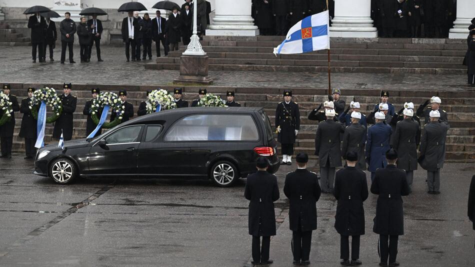 Staatsbegräbnis für finnischen EX-Präsidenten Martti Ahtisaari