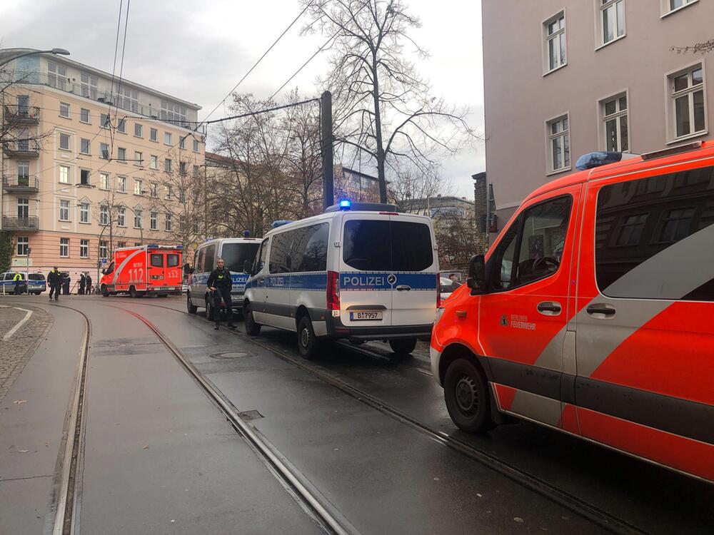 Polizeieinsatz in Berlin